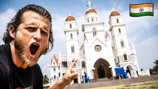 The Largest Church in This INDIAN City 🇮🇳 Kerala