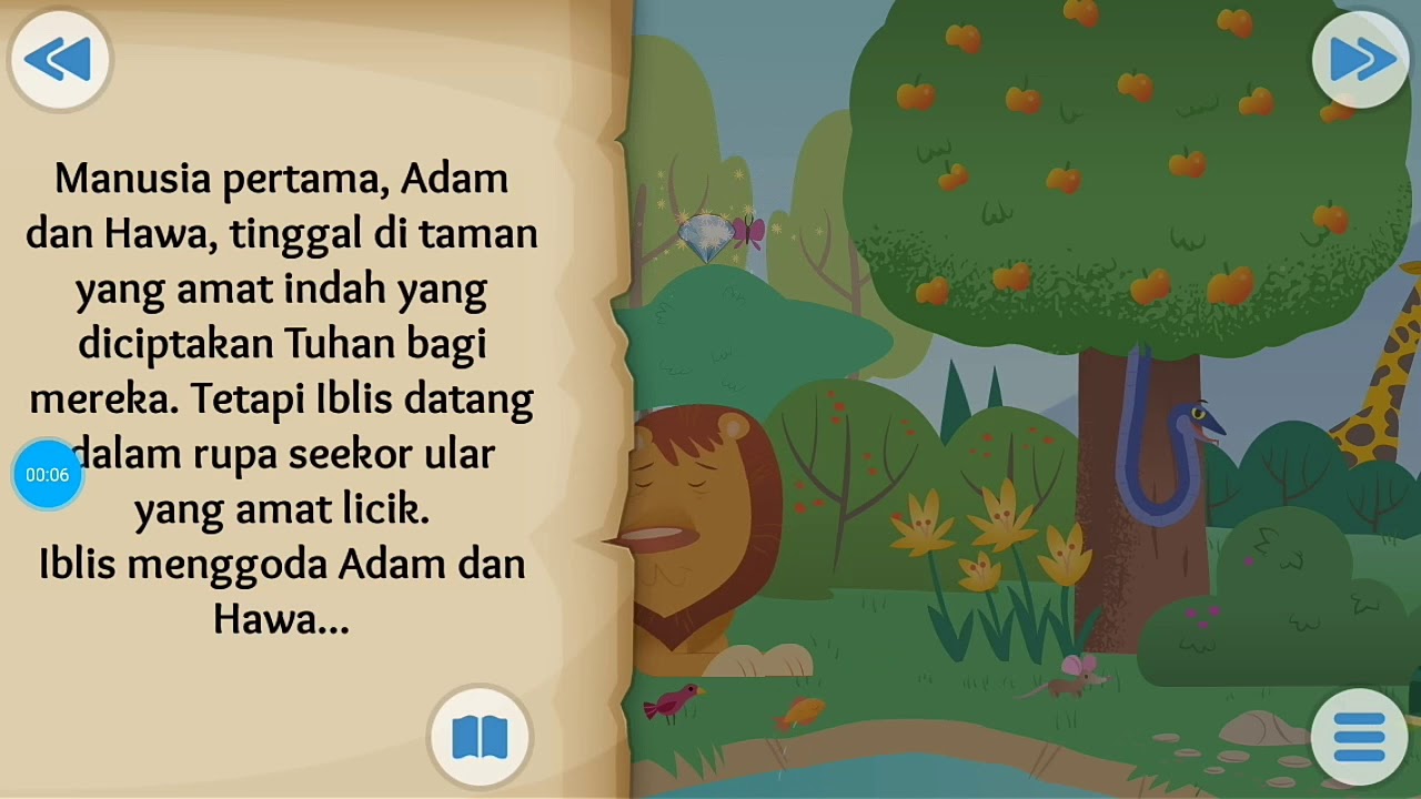 Aplikasi Alkitab Untuk Anak Anak Kartun Alkitab Dosa Pertama Bahasa Indonesia Youtube