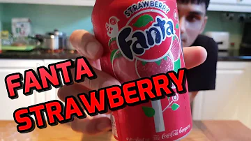 Fanta Strawberry Review