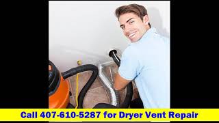 Clean Dryer Vents Prevent Dryer Fires and Improve Dryer Efficiency Winter Garden Homes
