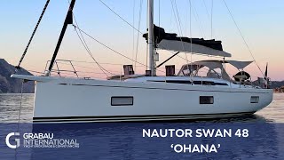 [NOW SOLD] 2021 launched NAUTOR SWAN 48 'Ohana' | Sailing Yacht for sale with Grabau International