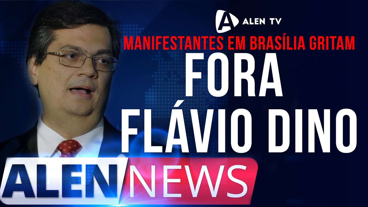 FORA Flávio Dino - Manifestantes em Brasília - YouTube