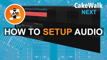 Hoe u uw audio-interface of geluidskaart in Cakewalk Next instelt