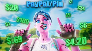 I put my PayPal in my Fortnite Name and Made This Much..