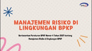 Videografis Pembelajaran Manajemen Risiko