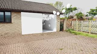 blender: testing motion tracking on garage