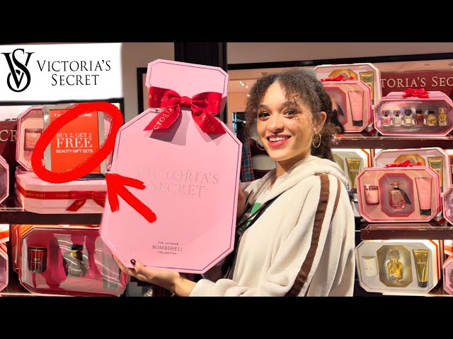 VICTORIA'S SECRET SHOPPING🎄*BUY 2 GET 2 FREE CHRISTMAS GIFT SETS