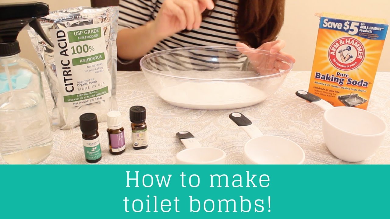 How to make toilet bombs! Clean Casa YouTube