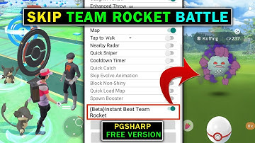Get Instant Beat Team Rocket on PGSharp Free Version | PGSharp Standard Features on Free Version