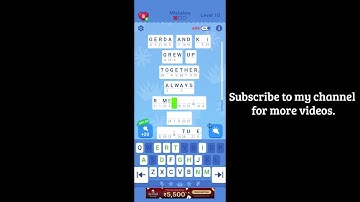 Cryptogram The Snow Queen Chapter 5 Level 10 | Cryptogram The Snow Queen Chapter 5 Answers