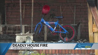 Grandmother, 3-year-old grandson die in Chester County house fire