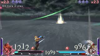 Dissidia 012 - Tidus Cut & Run Going Through Projectiles