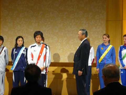 小林選手の選手宣誓