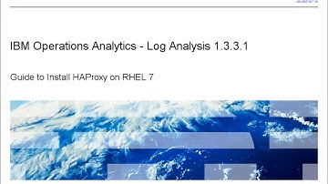 Guide to Install HAProxy on RHEL 7