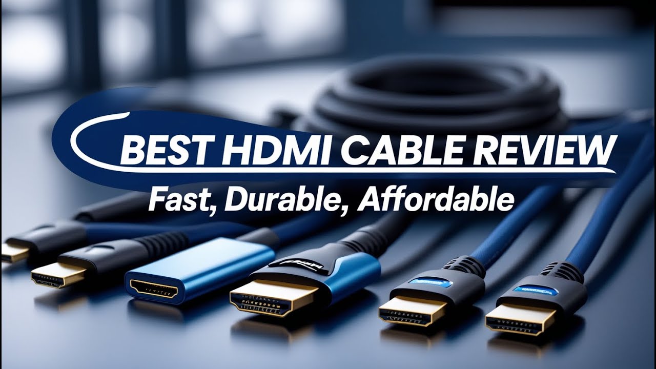 Top 5 Best HDMI Cables in 2025 | 4K & 8K Ultra HD Picks