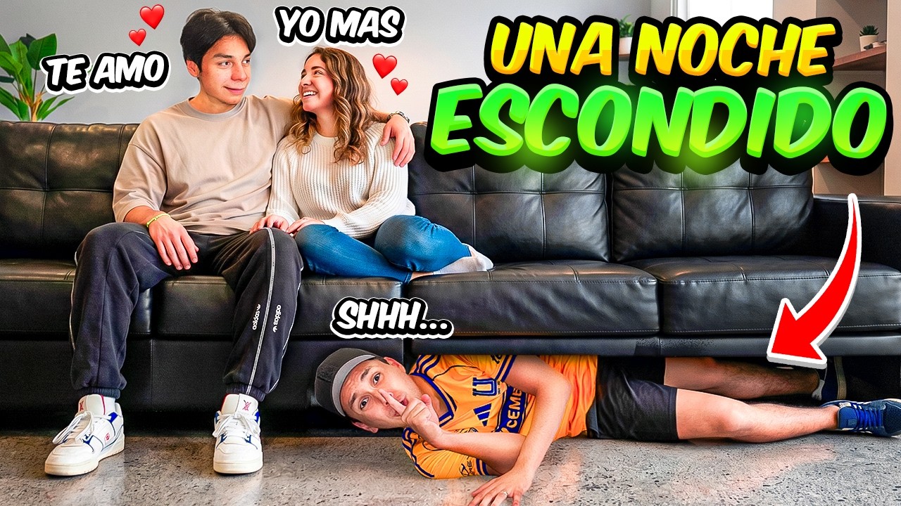 SOBREVIVÍ en la NUEVA CASA de YAIR17 SIN QUE SE DIERA CUENTA por UNA NOCHE... ¡SE ENOJA!
