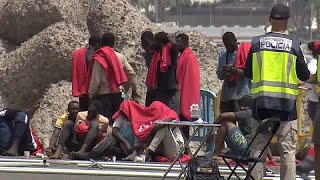 More than 300 migrants arrive in Gran Canaria by boat in less than 24 hours