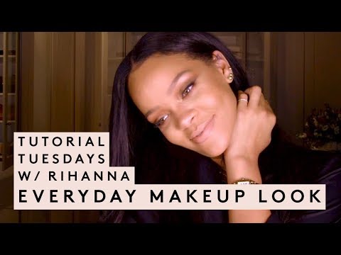 Rihanna Shares 3 Makeup Tips in Her Gothic Chic Tutorial