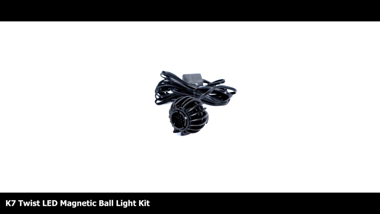 K7 Twist LED Magnetic Ball Light Kit by BB&S Lighting
