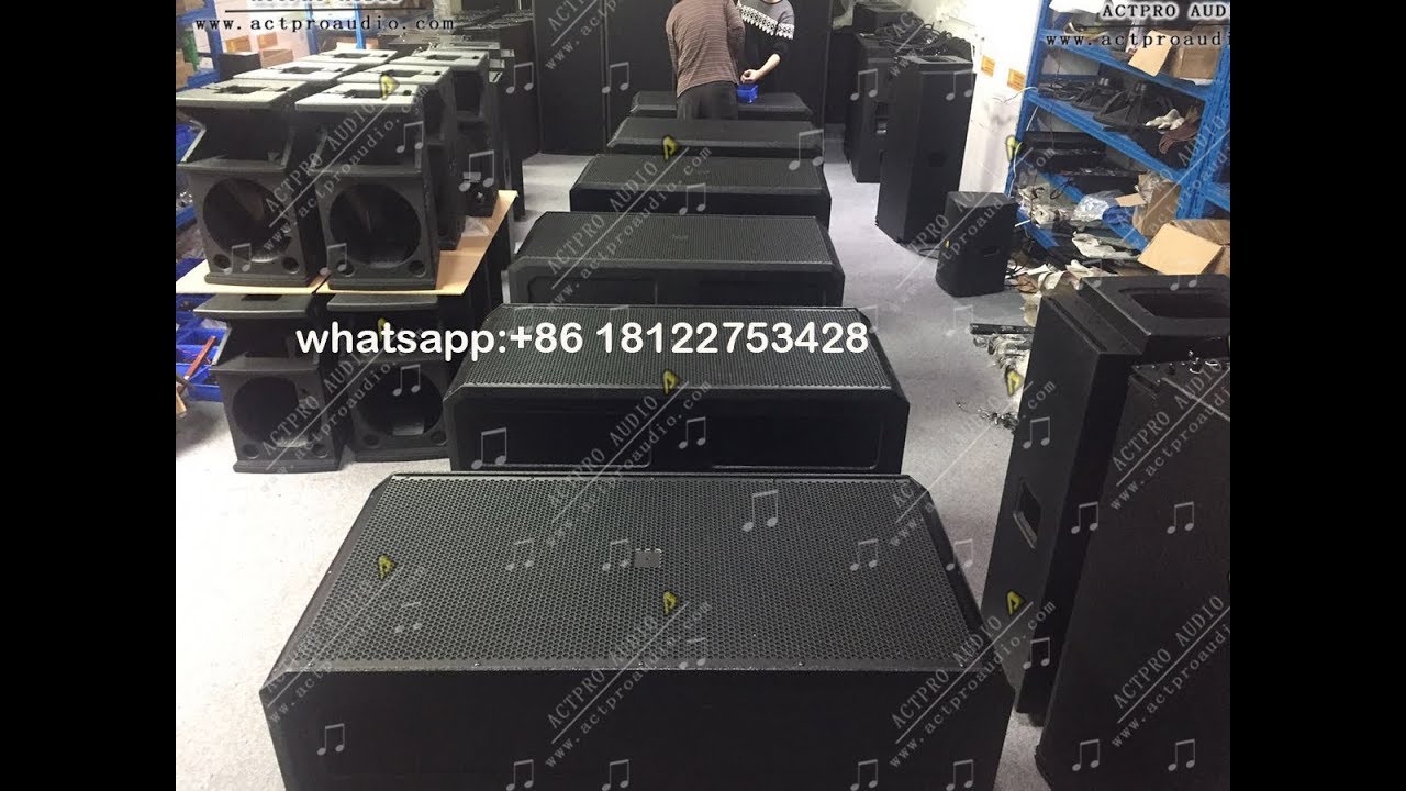 Dual 18 inch subwoofer Double 18 inch sub-bass