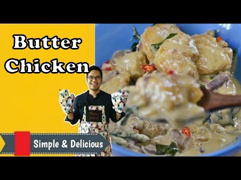 Resepi Butter Chicken Versi Khairulaming Jom Masak Youtube