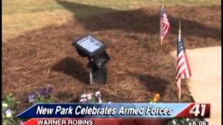 41NBC/WMGT- New Park Celebrates Armed Forces- 11.16.12