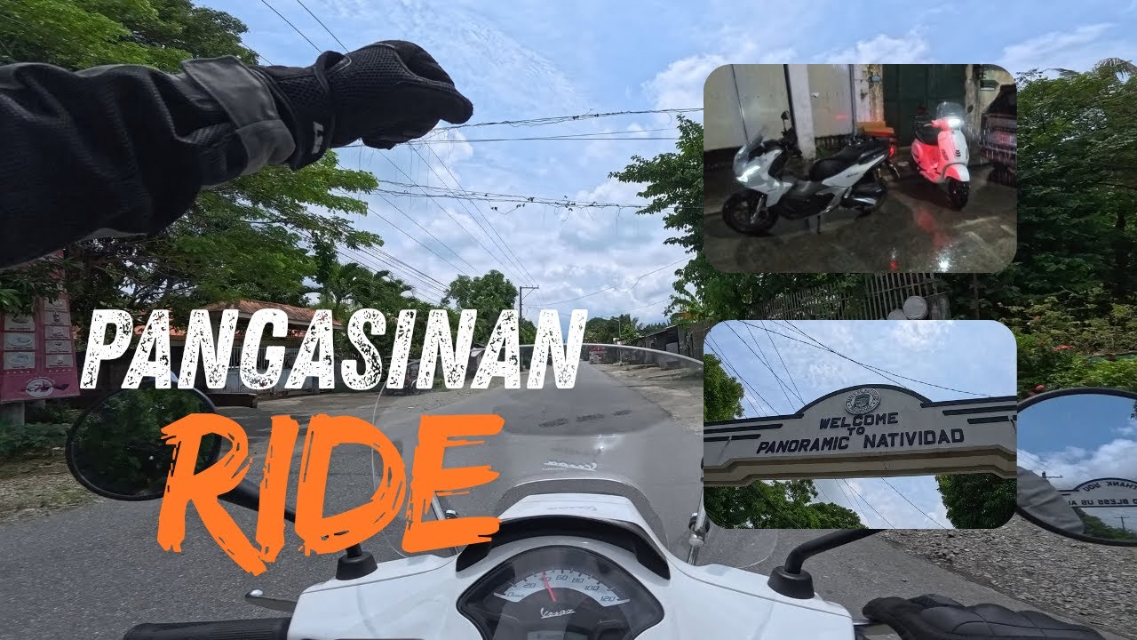 Nagride Kami Papuntang Pangasinan | Vespa S125 and Honda ADV 160