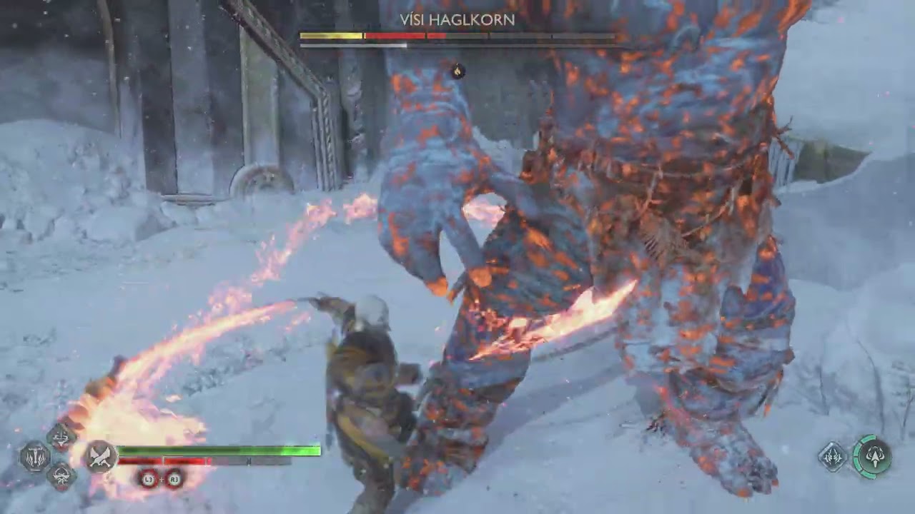 Ghost of Sparta VS Vísi Frost Troll | GMGOW | NG+ | Flawless No Damage 