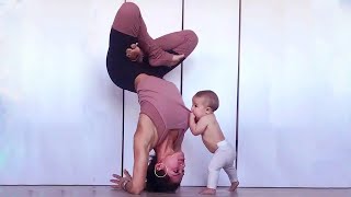 Try Not To Laugh Funny Sweet Moments Of Mother And Baby Funny Videos