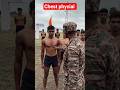 Army chest phycial 💂‍♀️🇮🇳#indian army#jai hind