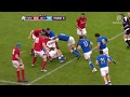 Rugby tutte le mete dell'Italia nel 6 nazioni 2018 HD