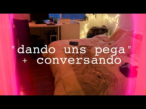 Asmr Namorada / "dando uns pega" + conversando | Flower Asmr