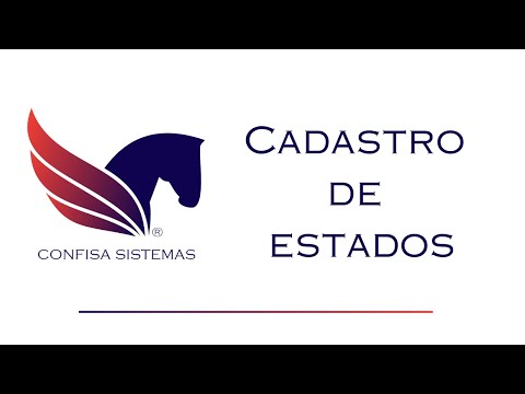 Cadastro de estados