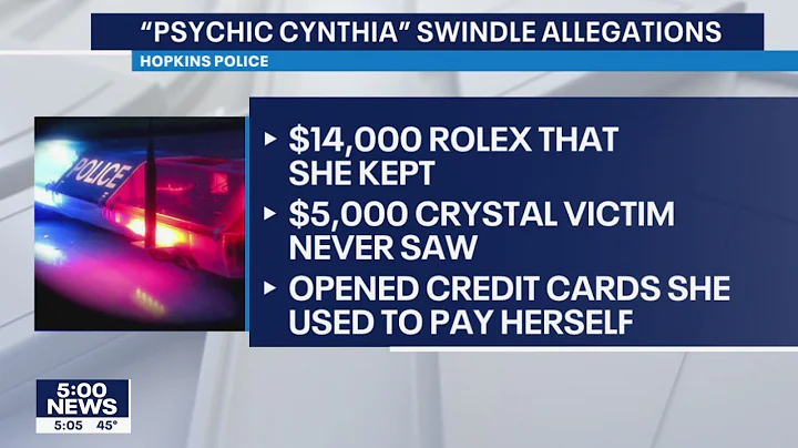 'Psychic Cynthia' in Hopkins faces swindle allegat...