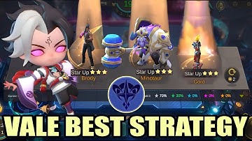 VALE SKILL 2 BEST STRATEGY 🔥 LEGENDARY UPDRAFT | MAGIC CHESS BEST SYNERGY