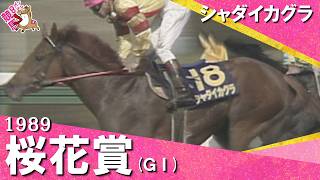 1989年 桜花賞 (ＧⅠ) シャダイカグラ　実況：杉本清【カンテレ公式】
