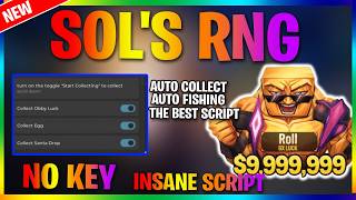 Sol's RNG Script Pastebin 2026 | AUTO COLLECT, AUTO FISHING, AUTO MEMORY AND MORE!