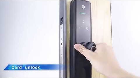 Tuya Smart X6 Pro Elektrisk Dørlås