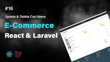 React & Laravel E-Commerce Project #17 Update Cart | Frontend | PHP Tech Life Hindi