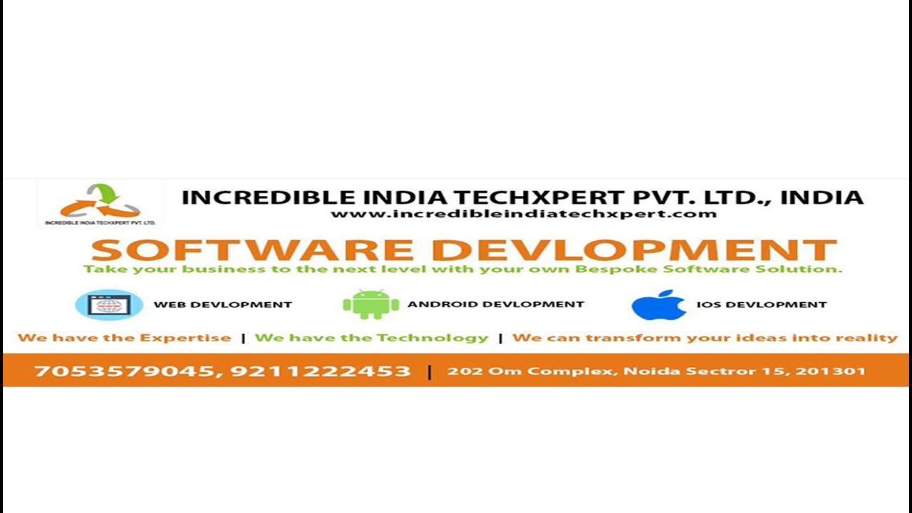 Incredible India Techxpert pvt. Ltd. Live Stream - YouTube