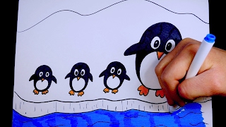 How To Draw Penguins | Kids Coloring Videos
How To Draw Penguins | Kids Coloring Videos. Children can learn how to color penguins with this fun and easy drawing tutorial video. How To Draw Penguins | Kids Coloring Videos