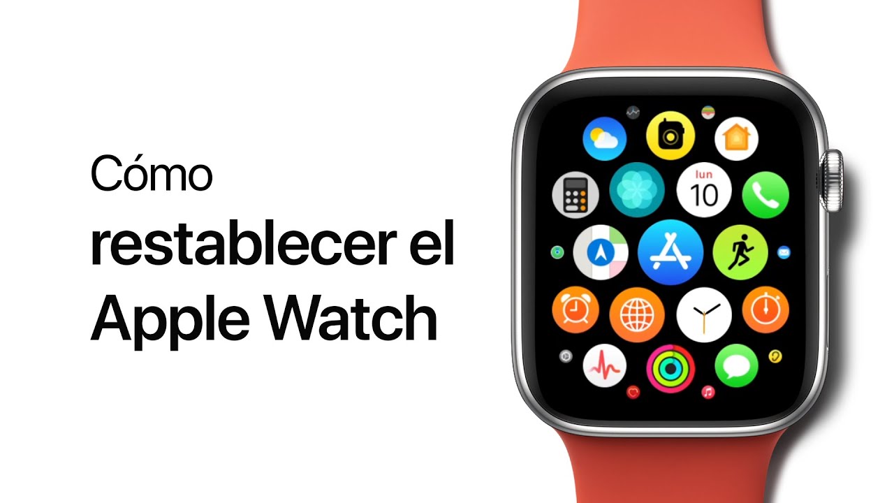 Cómo restablecer el Apple Watch — Soporte técnico de Apple - YouTube