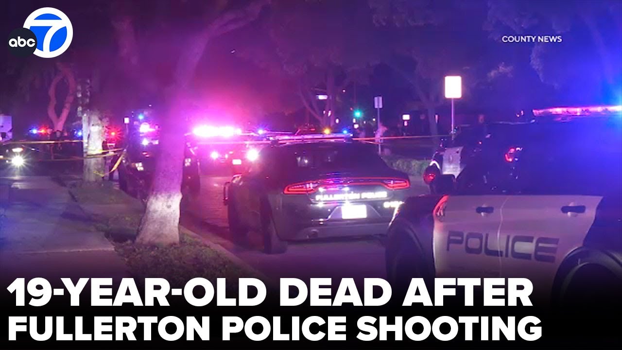 Police shooting in Orange County leaves 19-year-old dead - YouTube