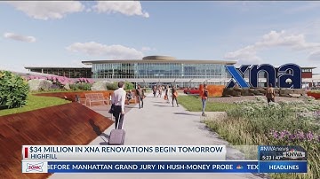 $34 million XNA renovation project begins tomorrow