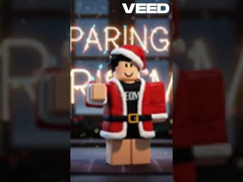 “Santa’s Christmas Routine: Gift Wrapping & Rudolph’s Drama! #roblox #funny #christmas