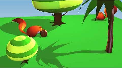 Squirrel 3D animation | Short story