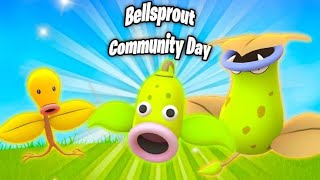 Hunting ✨Shundo Bellsprout On Community Day #PokemonGo