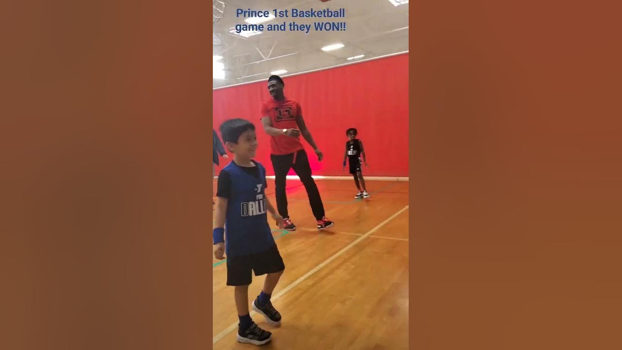 Prince's 1st Basketball Game YouTube