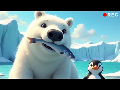 «Мышонок в Арктике» – Весёлая песенка про Джазика-путешественника!