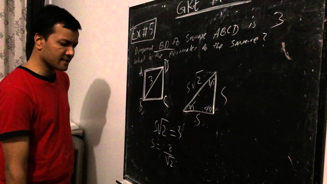 GRE Math # 5: Geometry - YouTube